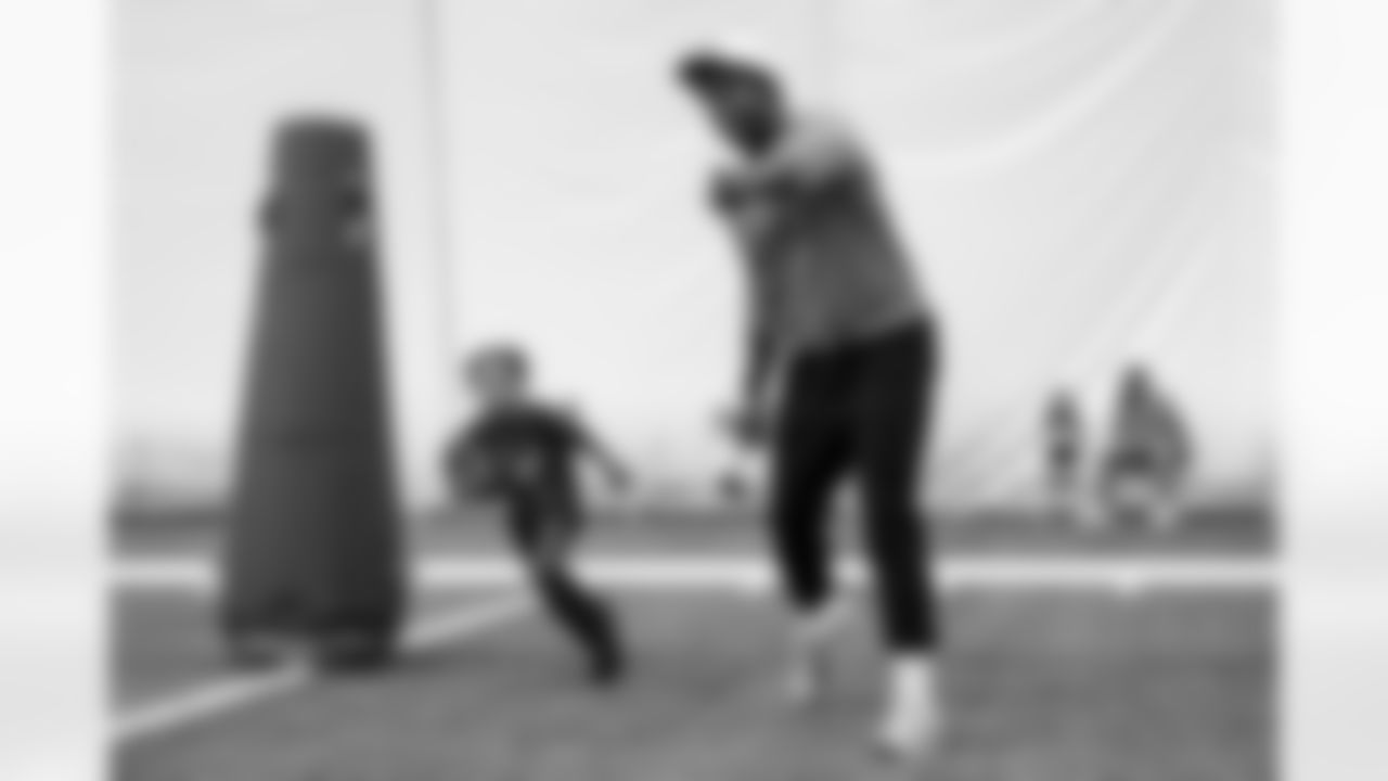 Jeffery Simmons Thanksgiving Event on November 25, 2025 at Ascension Saint Thomas Sports Park in Nashville, TN. Photo By Beau Brune/Tennessee Titans