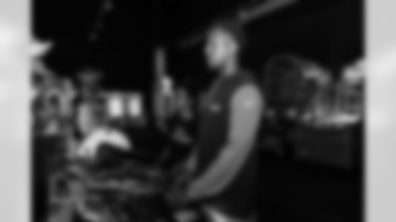 Crucial Catch Week Hope Kids on October 13, 2025 in Nashville, TN. Photo By Beau Brune/Tennessee Titans