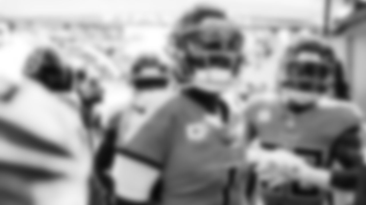 during the game between the Tennessee Titans and the Houston Texans at Nissan Stadium on November 16, 2025 in Nashville, TN. Photo By Donald Page/Tennessee Titans