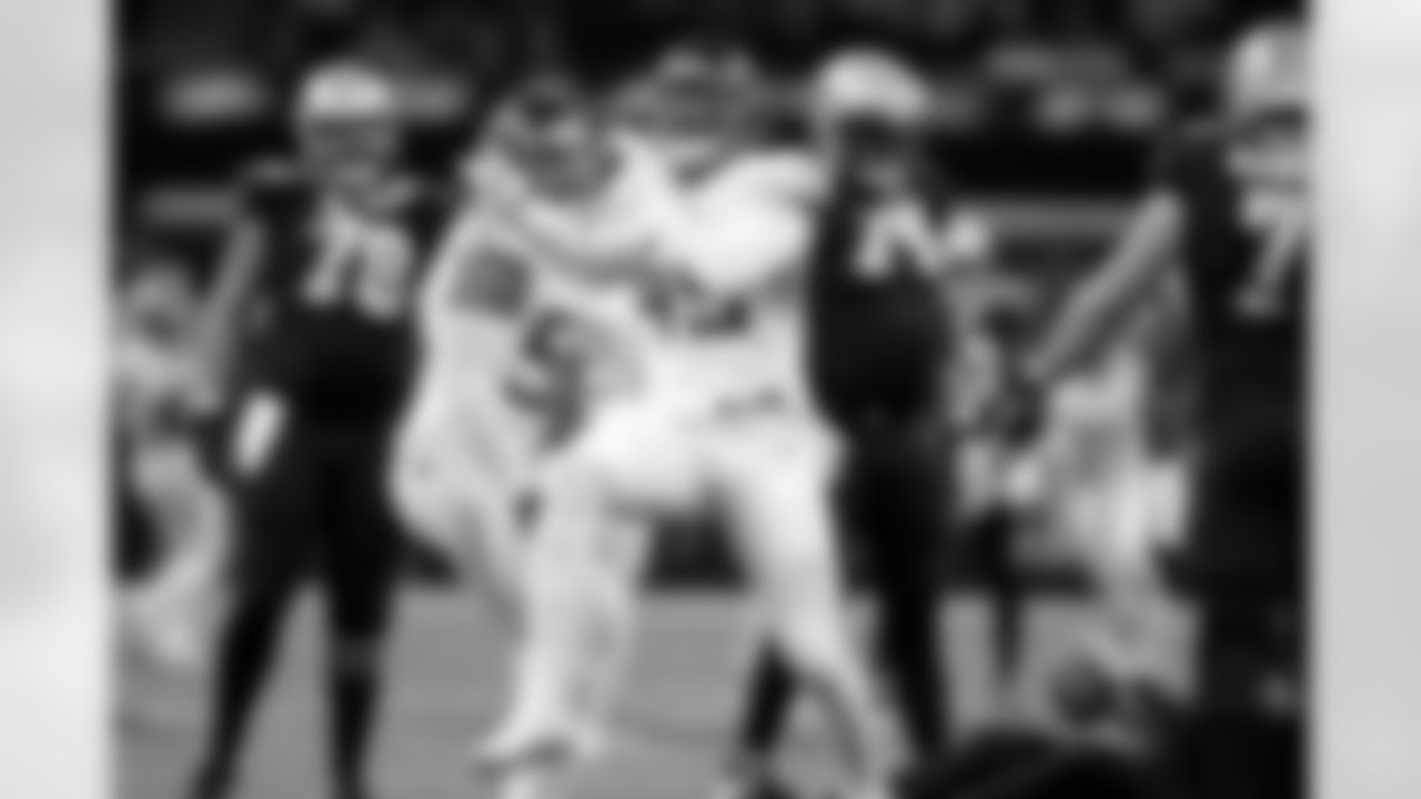 Tennessee Titans linebacker Arden Key (49) reacts after a play during an NFL football game against the New Orleans Saints, Sunday, Sep. 10, 2023, in New Orleans. (AP Photo/Tyler Kaufman)