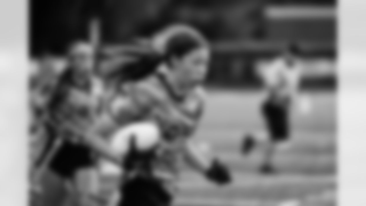 The Tennessee Titans hosted the NFL Flag Regional on October 18, 2025 at Centennial High School in Franklin, TN. Photo By Reily Rogers/Tennessee Titans