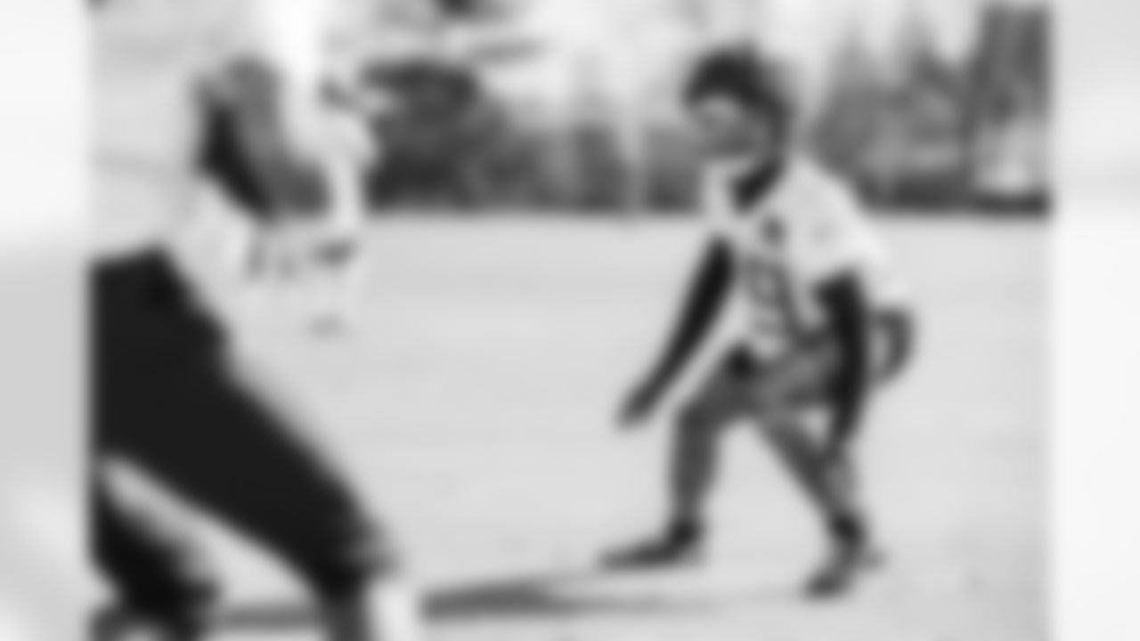 Cornerback Darrell Baker Jr. #39 of the Tennessee Titans during practice at the Ascension Saint Thomas Sports Park on November 26, 2025 in Nashville, TN. Photo By Donald Page/Tennessee Titans