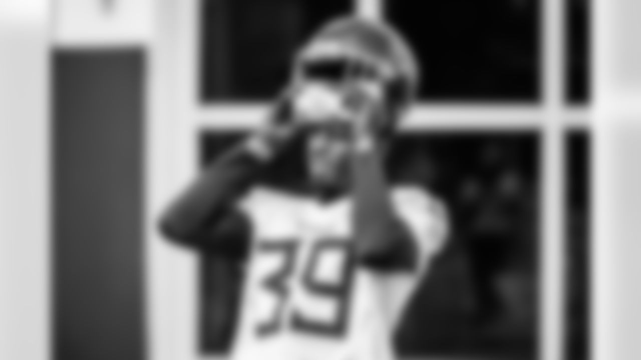 Cornerback Darrell Baker Jr. #39 of the Tennessee Titans during practice at the Ascension Saint Thomas Sports Park on October 24, 2025 in Nashville, TN. Photo By Beau Brune/Tennessee Titans