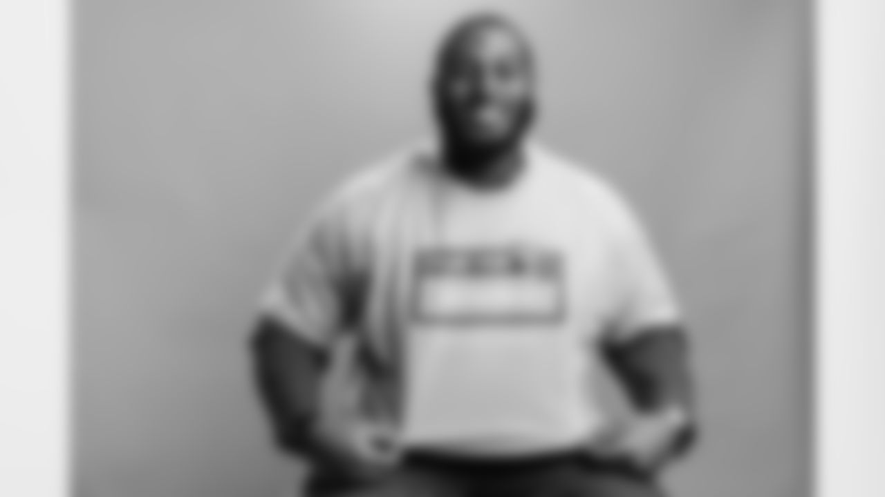 I Play For portrait at Ascension Saint Thomas Sports Park on October 10, 2025 in Nashville, TN. Photo By Donald Page/Tennessee Titans
