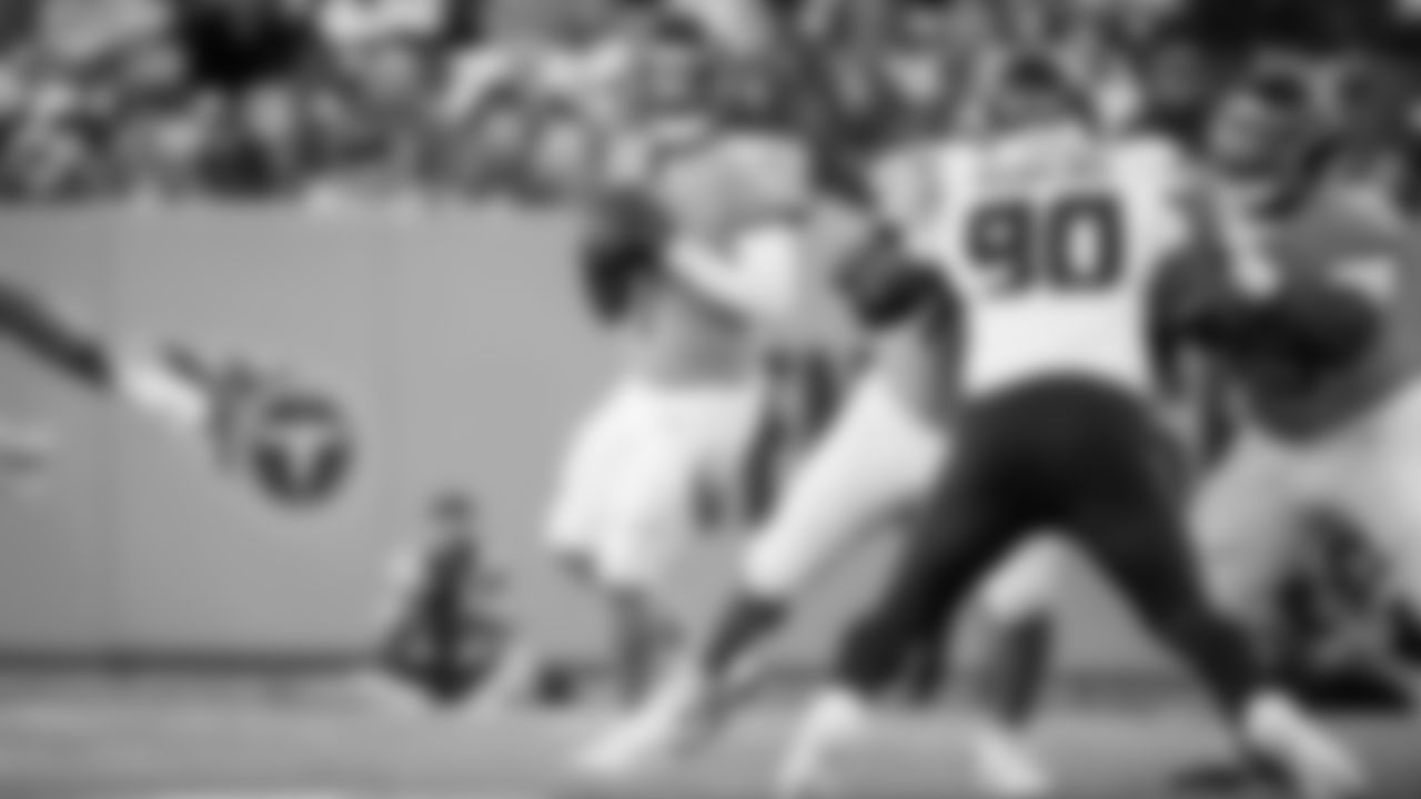 The Tennessee Titans and the Houston Texans compete at Nissan Stadium on November 16, 2025 in Nashville, TN. Photo By Jessie Rogers/Tennessee Titans