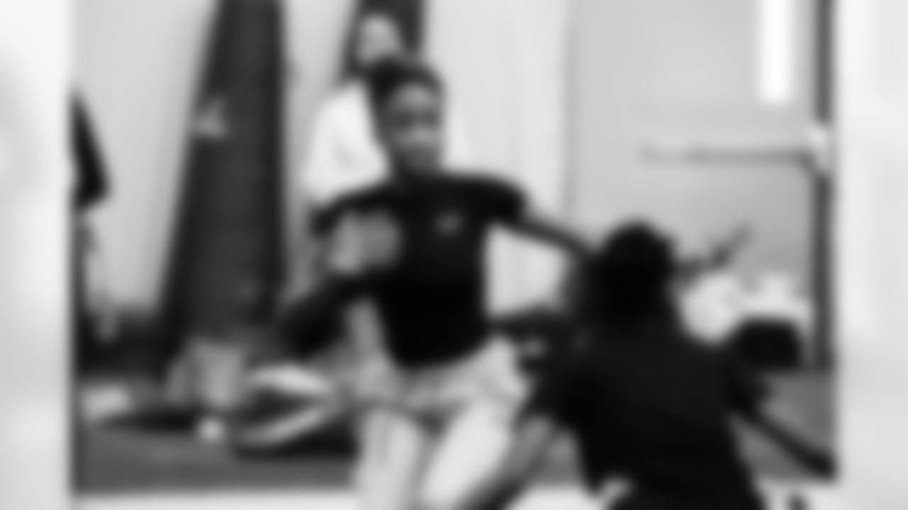 MNPS Middle School Girls Flag Football Clinic on February 21, 2026 in Nashville, TN. Photo By Stan Dunlap