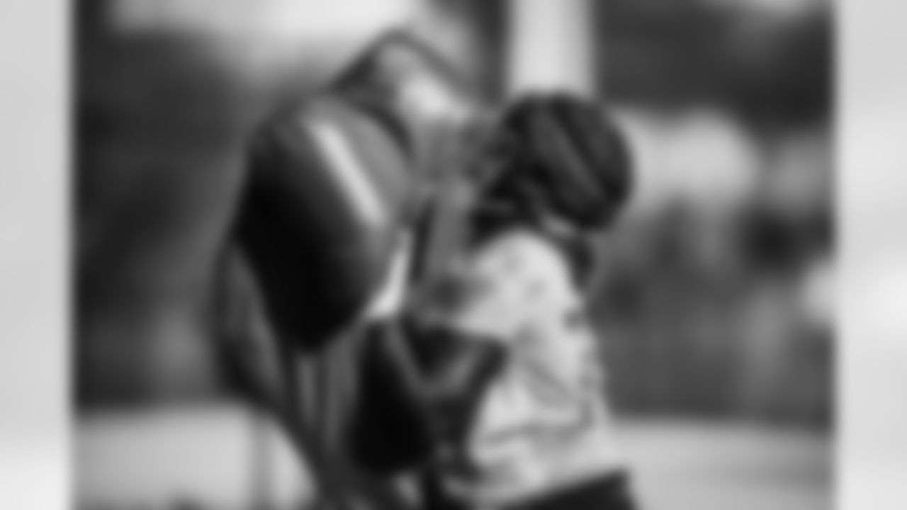 Offensive lineman Olisaemeka Udoh #72 of the Tennessee Titans during practice at the Ascension Saint Thomas Sports Park on January 1, 2026 in Nashville, TN. Photo By Jessie Rogers/Tennessee Titans