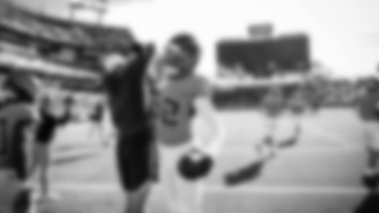 The Tennessee Titans and the Kansas City Chiefs compete at Nissan Stadium on December 21, 2025 in Nashville, TN. Photo By Beau Brune/Tennessee Titans