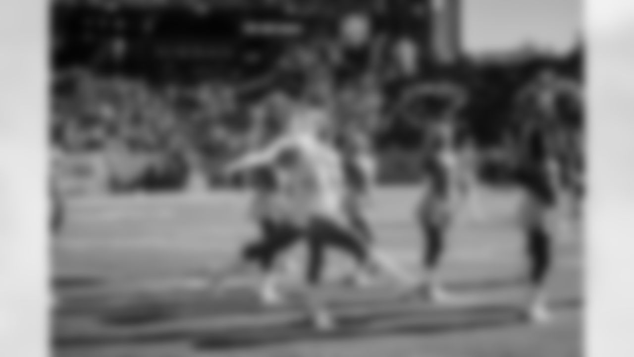 Tennessee Titans Blue Crew Drumline performing before the game between the Tennessee Titans and the Seattle Seahawks at Nissan Stadium on November 23, 2025 in Nashville, TN. Photo By Kaitlyn Hungerford/Tennessee Titans