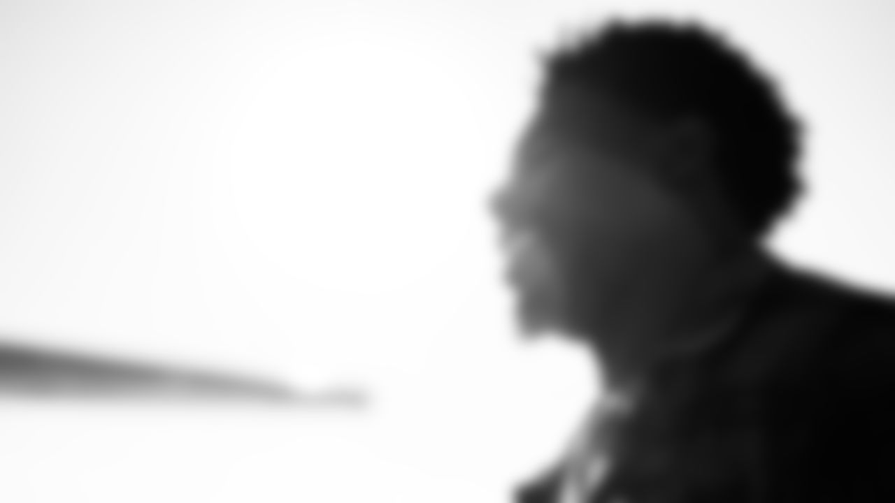 Defensive end Sebastian Joseph-Day #69 of the Tennessee Titans during the travel day at the Nashville International Airport on December 13, 2025 in Nashville, TN. Photo by Donald Page/Tennessee Titans