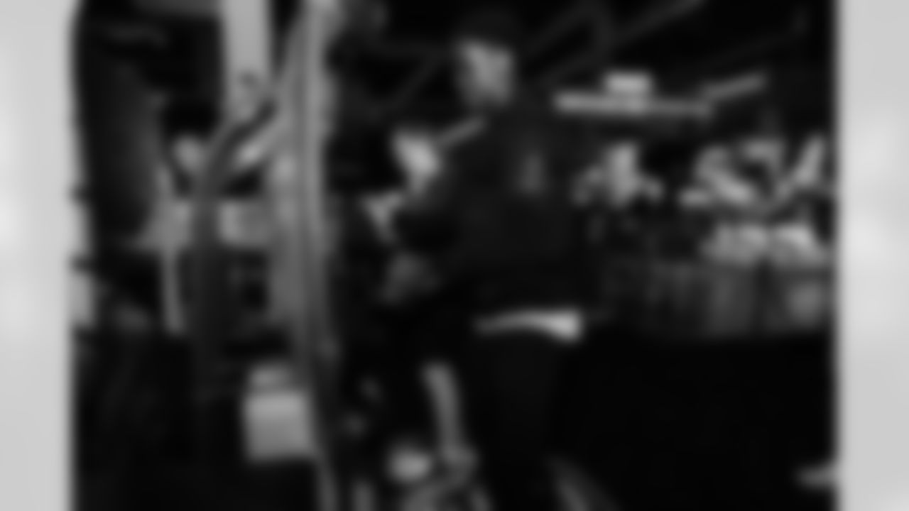 Crucial Catch Week Hope Kids on October 13, 2025 in Nashville, TN. Photo By Beau Brune/Tennessee Titans