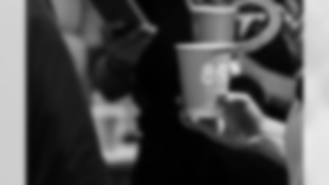 Titan Up Friday Caravan on October 17, 2025 in Nashville, TN. Photo By Beau Brune/Tennessee Titans