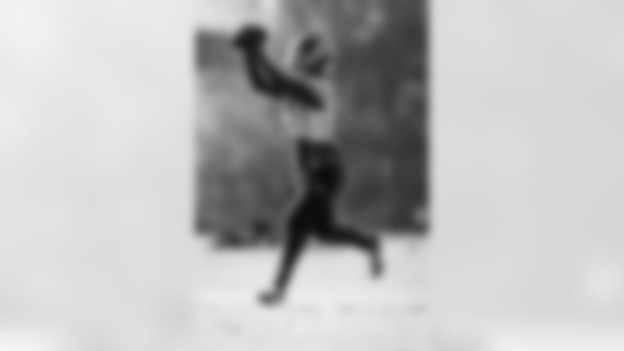 Wide receiver James Proche II #13 of the Tennessee Titans during practice at the Ascension Saint Thomas Sports Park on December 11, 2025 in Nashville, TN. Photo By Jessie Rogers/Tennessee Titans