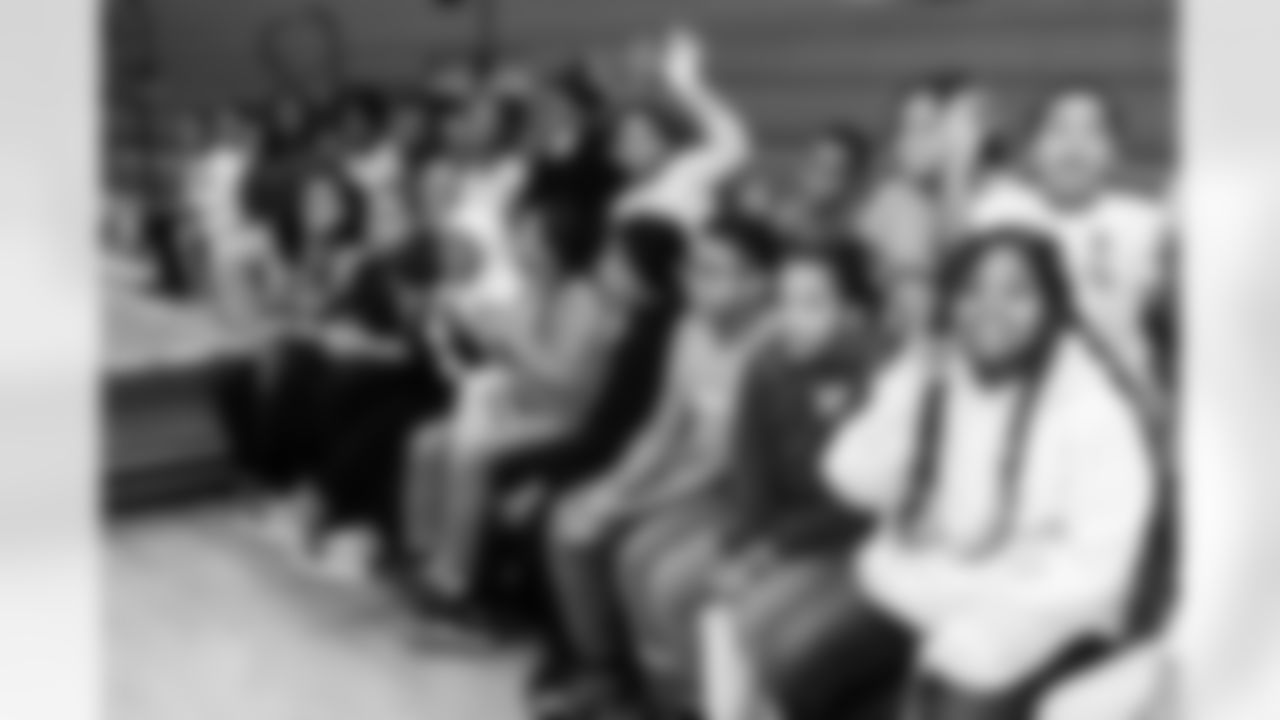 Take A Titan To School hosted at Park Avenue Elementary School on December 16, 2025 in Nashville, TN. Photo By Jessie Rogers/Tennessee Titans