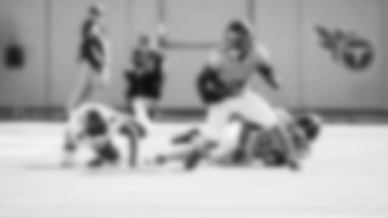 The Tennessee Titans and the Kansas City Chiefs compete at Nissan Stadium on December 21, 2025 in Nashville, TN. Photo By Donald Page/Tennessee Titans