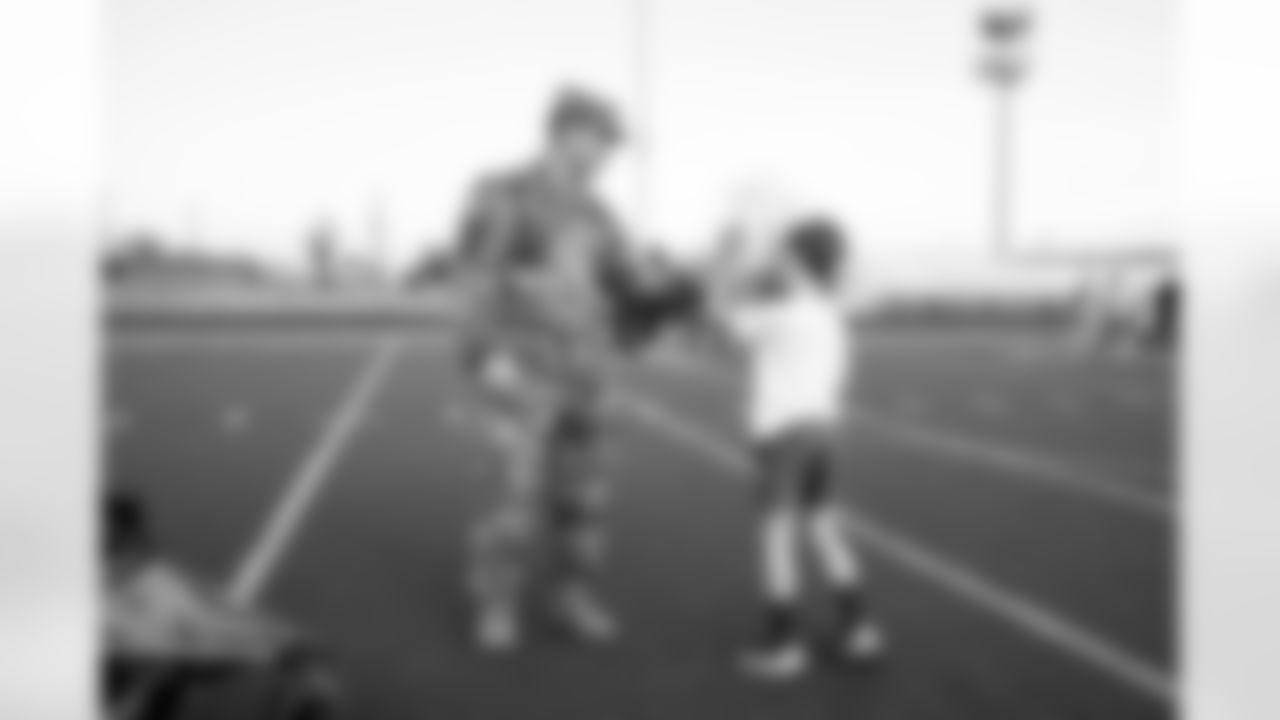 Salute to Service Field Day on November 13, 2025 in Clarksville, TN. Photo By Beau Brune/Tennessee Titans