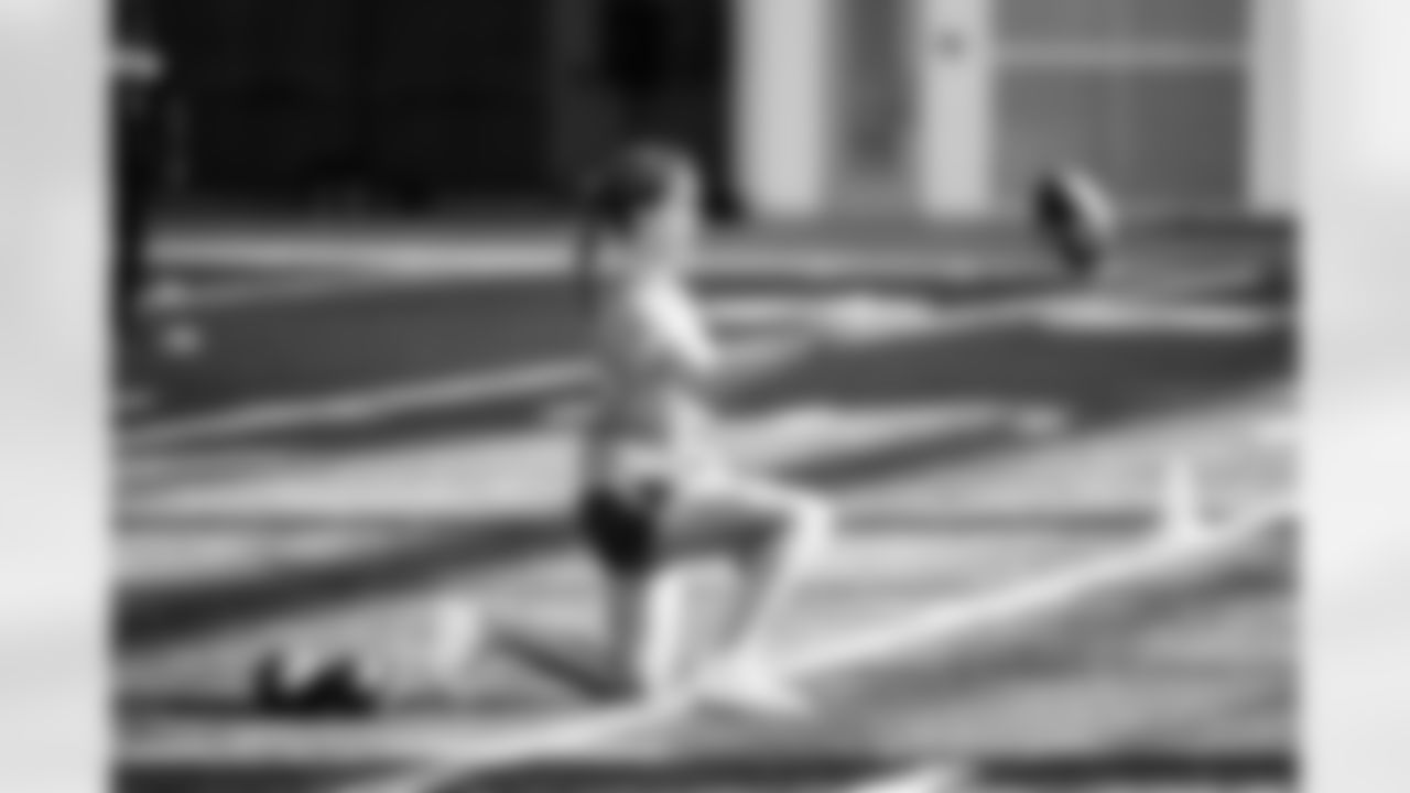 Local high school students participating in the Girls Flag Football College Showcase at Vanderbilt University on January 04, 2026 in Nashville, TN. Photo By Kaitlyn Hungerford/Tennessee Titans