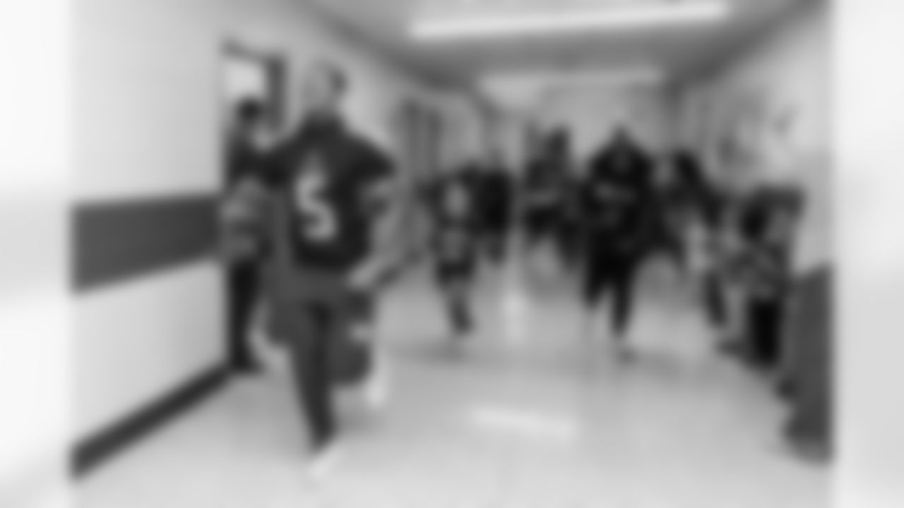 Take a Titan to School held at Coopertown Elementary School on October 21, 2025 in Nashville, TN. Photo By Jessie Rogers/Tennessee Titans