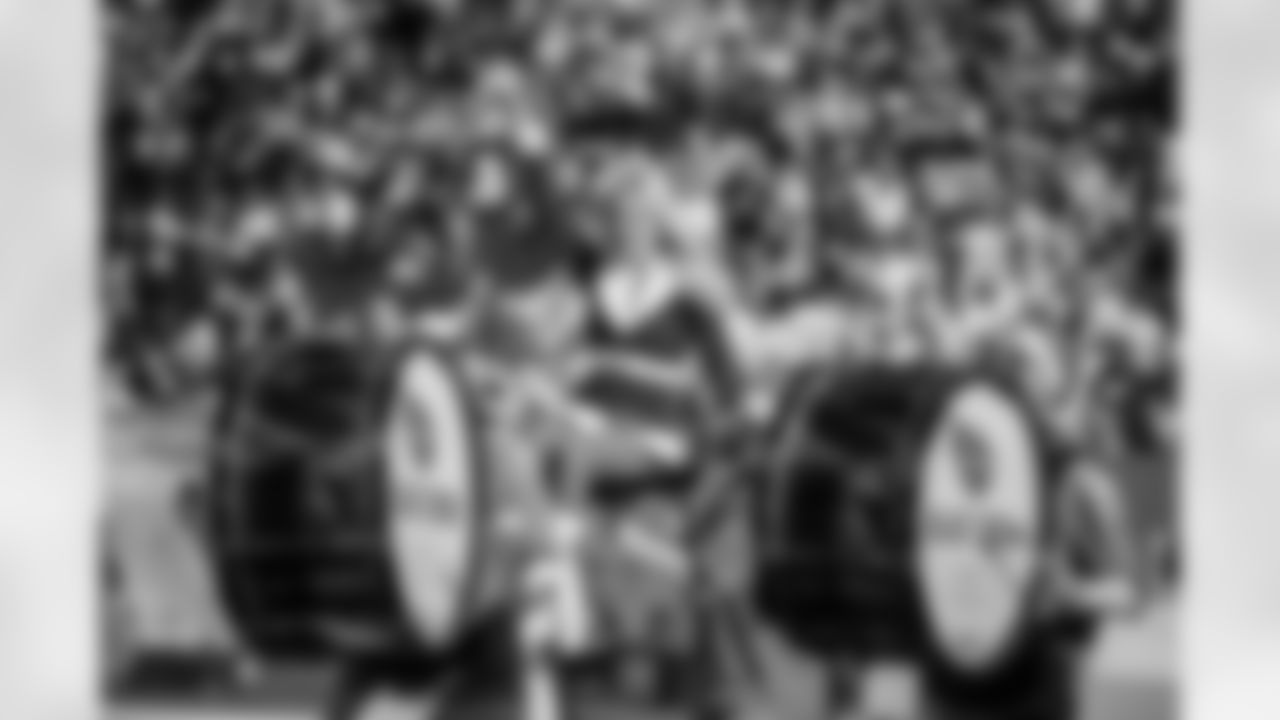 Tennessee Titans Entertainment performing before the game between the Tennessee Titans and the Kansas City Chiefs at Nissan Stadium on December 21, 2025 in Nashville, TN. Photo By Kaitlyn Hungerford/Tennessee Titans