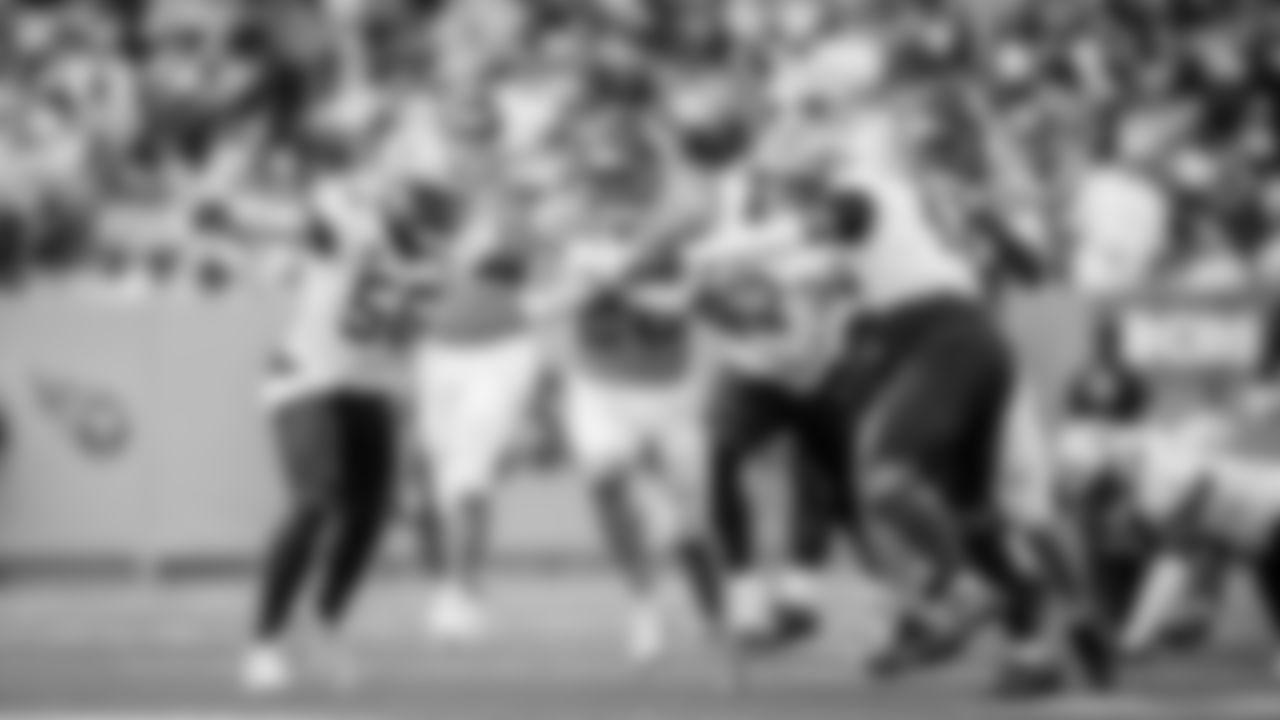 The Tennessee Titans and the New Orleans Saints compete at Nissan Stadium on December 28, 2025 in Nashville, TN. Photo By Jessie RogersTennessee Titans