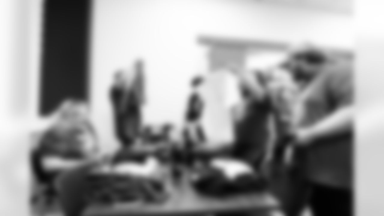 In partnership with Tragedy Assistance Program for Survivors, the Tennessee Titans host families of fallen service members at the Ascension Saint Thomas Sports Park on November 15, 2025 in Nashville, TN. Photo By Jessie Rogers/Tennessee Titans