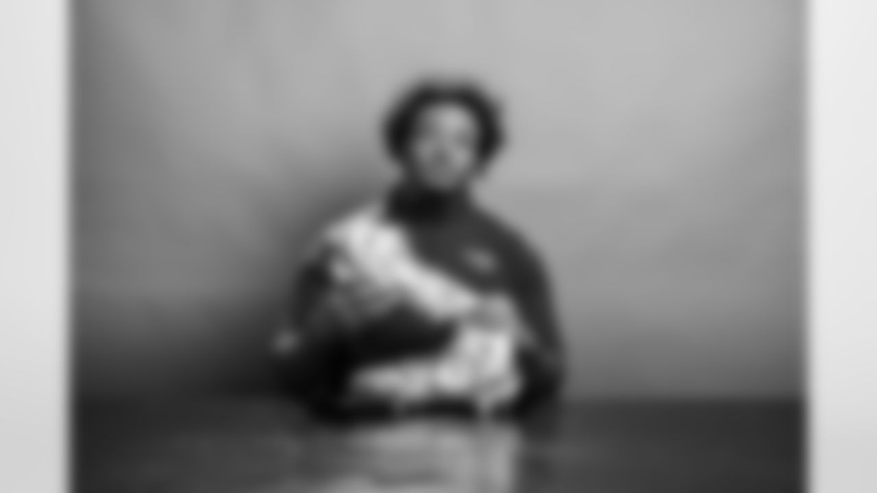 Linebacker Cedric Gray #33 of the Tennessee Titans for My Cause my Cleats shot on November 14, 2025 in Nashville, TN. Photo By Donald Page/Tennessee Titans