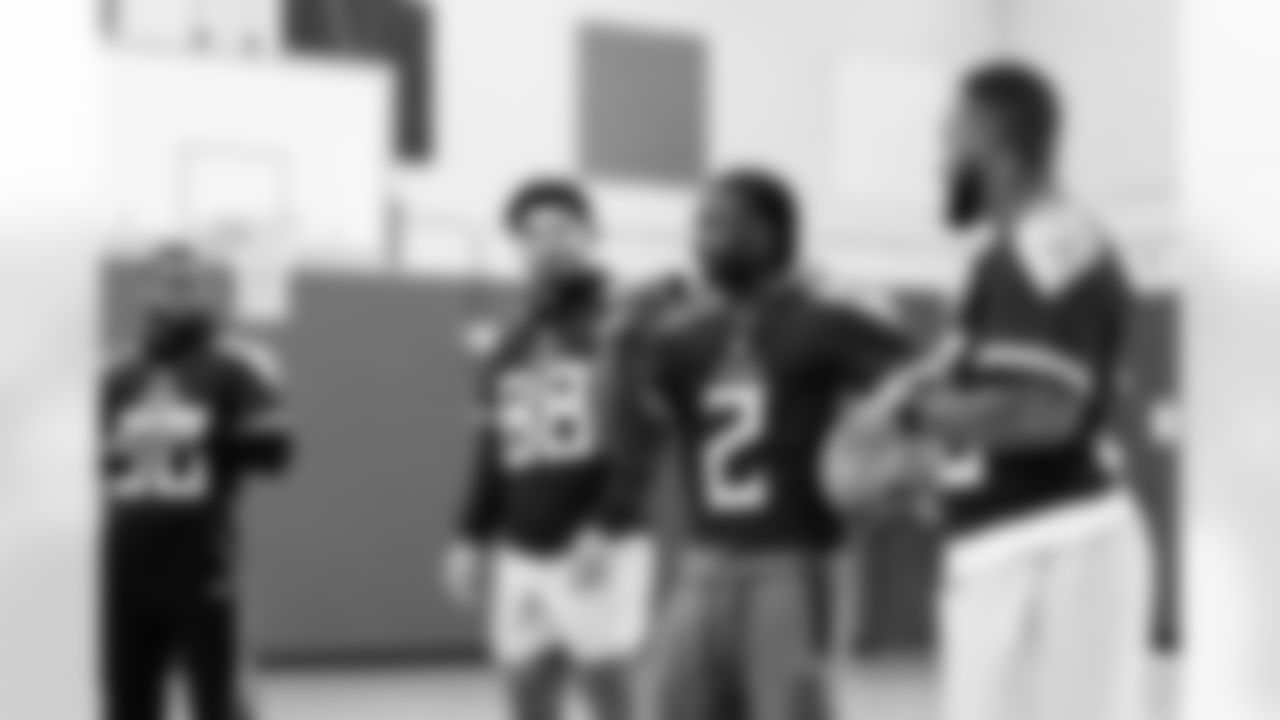 Take A Titan To School hosted at Park Avenue Elementary School on December 16, 2025 in Nashville, TN. Photo By Jessie Rogers/Tennessee Titans