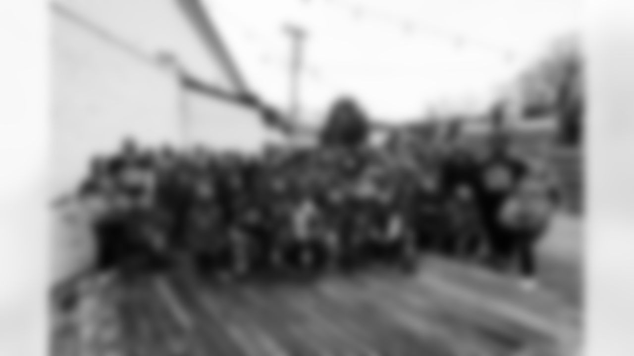 Rose Park Middle School Football Championship Celebration on December 02, 2025 in Nashville, TN. Photo By Beau Brune/Tennessee Titans