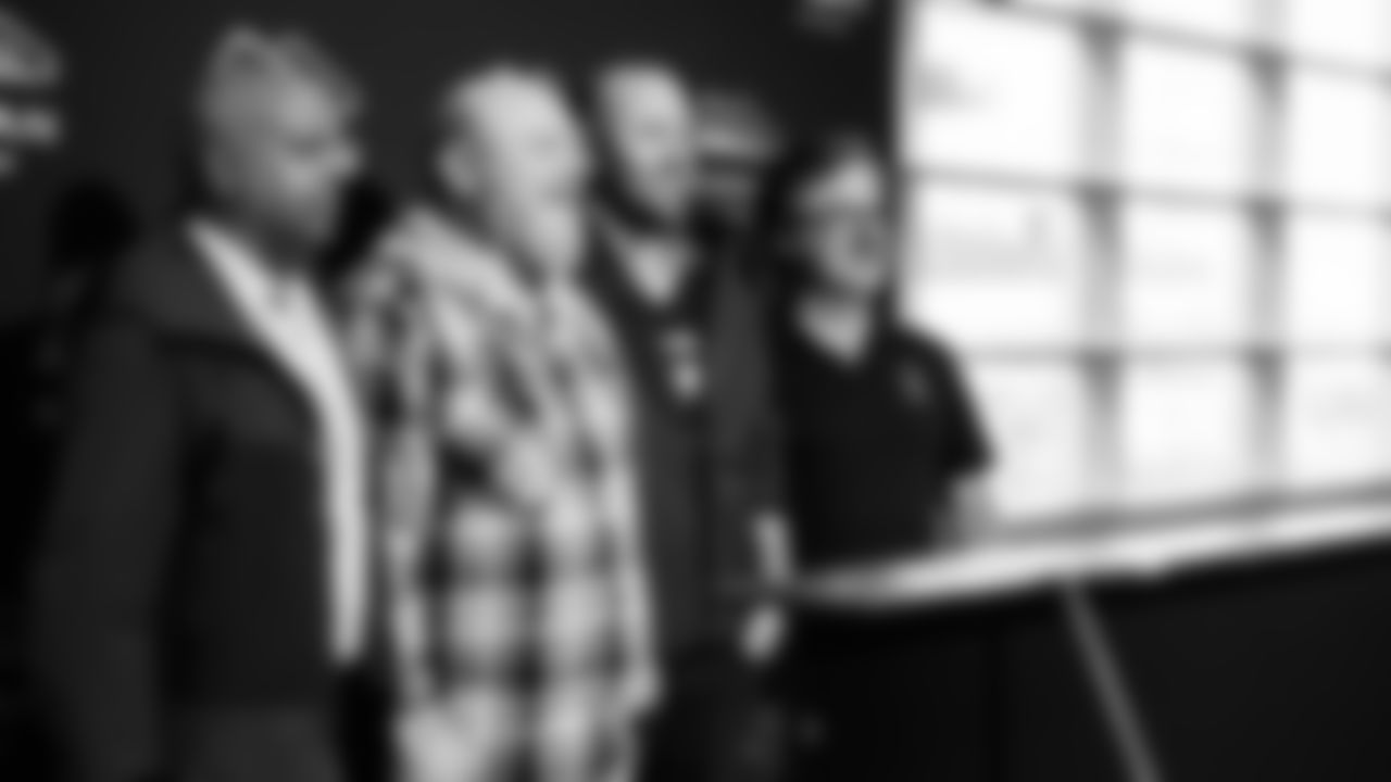 The New Nissan Stadium steel topping out ceremony takes place on November 21, 2025 in Nashville, TN. Photo By Jessie Rogers/Tennessee Titans