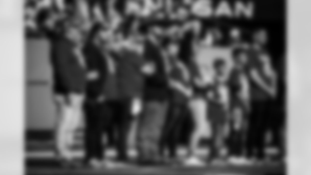 TAPS during the game between the Tennessee Titans and the Houston Texans at Nissan Stadium on November 16, 2025 in Nashville, TN. Photo By Donald Page/Tennessee Titans