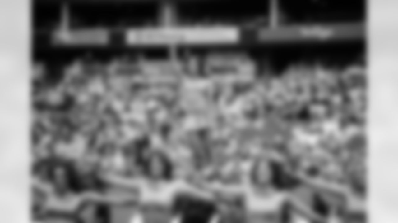 Tennessee Titans Entertainment performing before the game between the Tennessee Titans and the New Orleans Saints at Nissan Stadium on December 28, 2025 in Nashville, TN. Photo By Kaitlyn Hungerford/Tennessee Titans