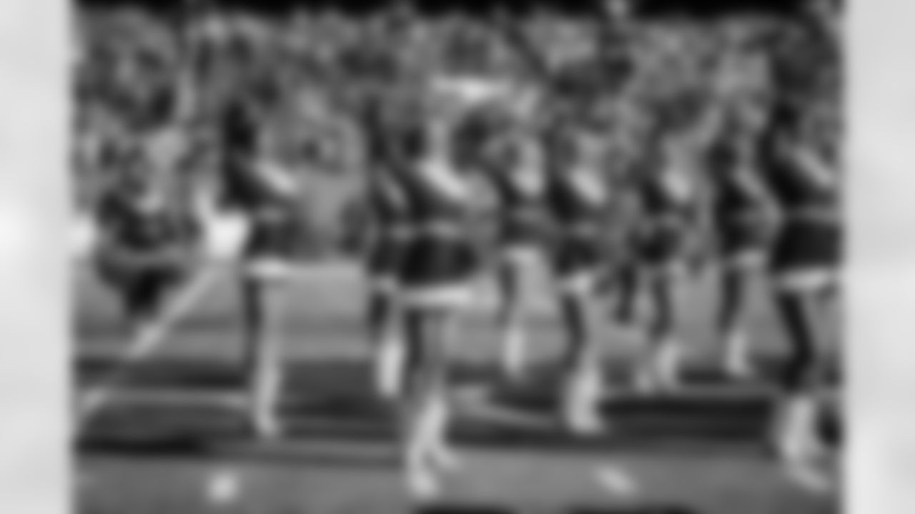 Tennessee Titans Entertainment performing before the game between the Tennessee Titans and the Kansas City Chiefs at Nissan Stadium on December 21, 2025 in Nashville, TN. Photo By Kaitlyn Hungerford/Tennessee Titans