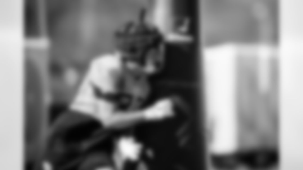 Tight end Cole Turner #86 of the Tennessee Titans during practice at the Ascension Saint Thomas Sports Park on January 1, 2026 in Nashville, TN. Photo By Jessie Rogers/Tennessee Titans