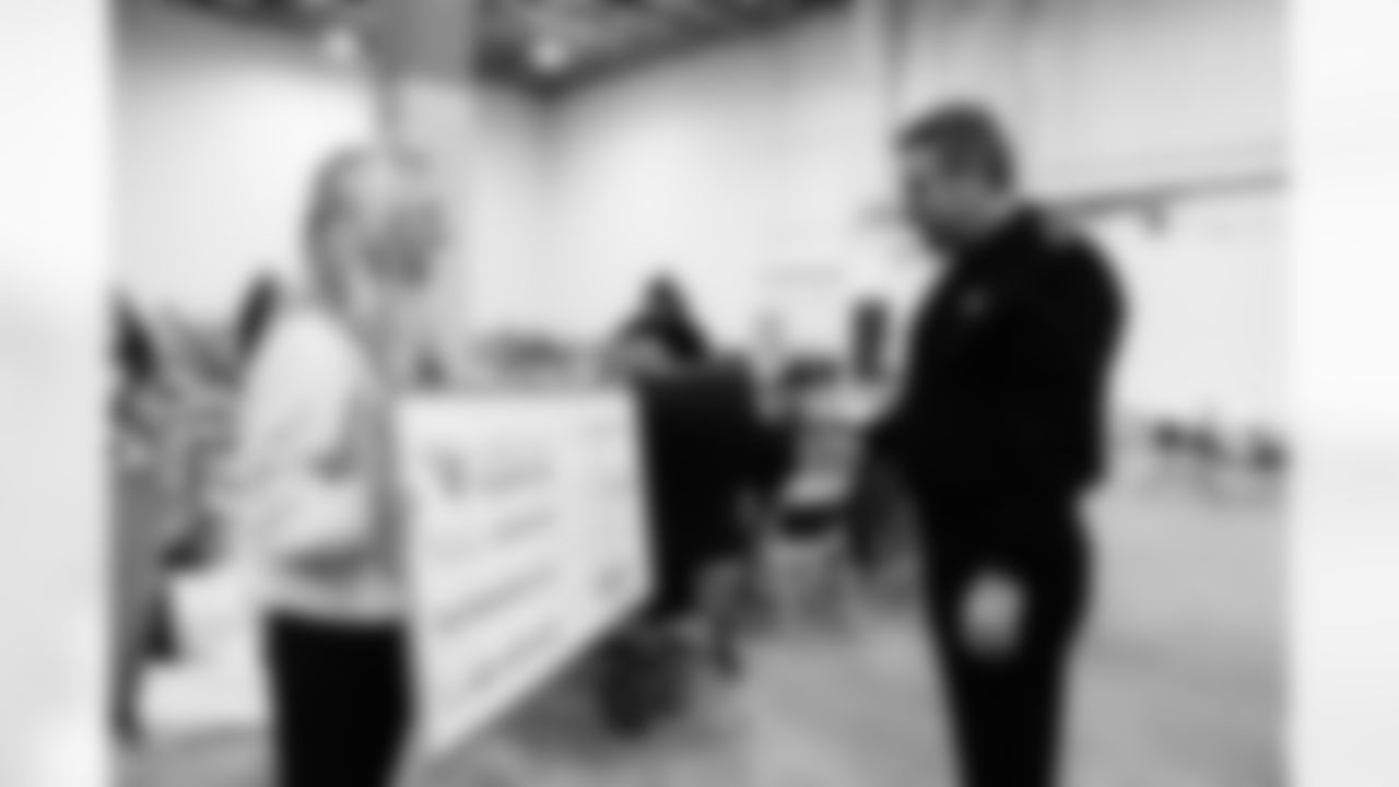 The Tennessee Titans host a Titans Together at the Salvation Army Warehouse on December 4, 2025 in Nashville, TN. Photo By Jessie Rogers/Tennessee Titans