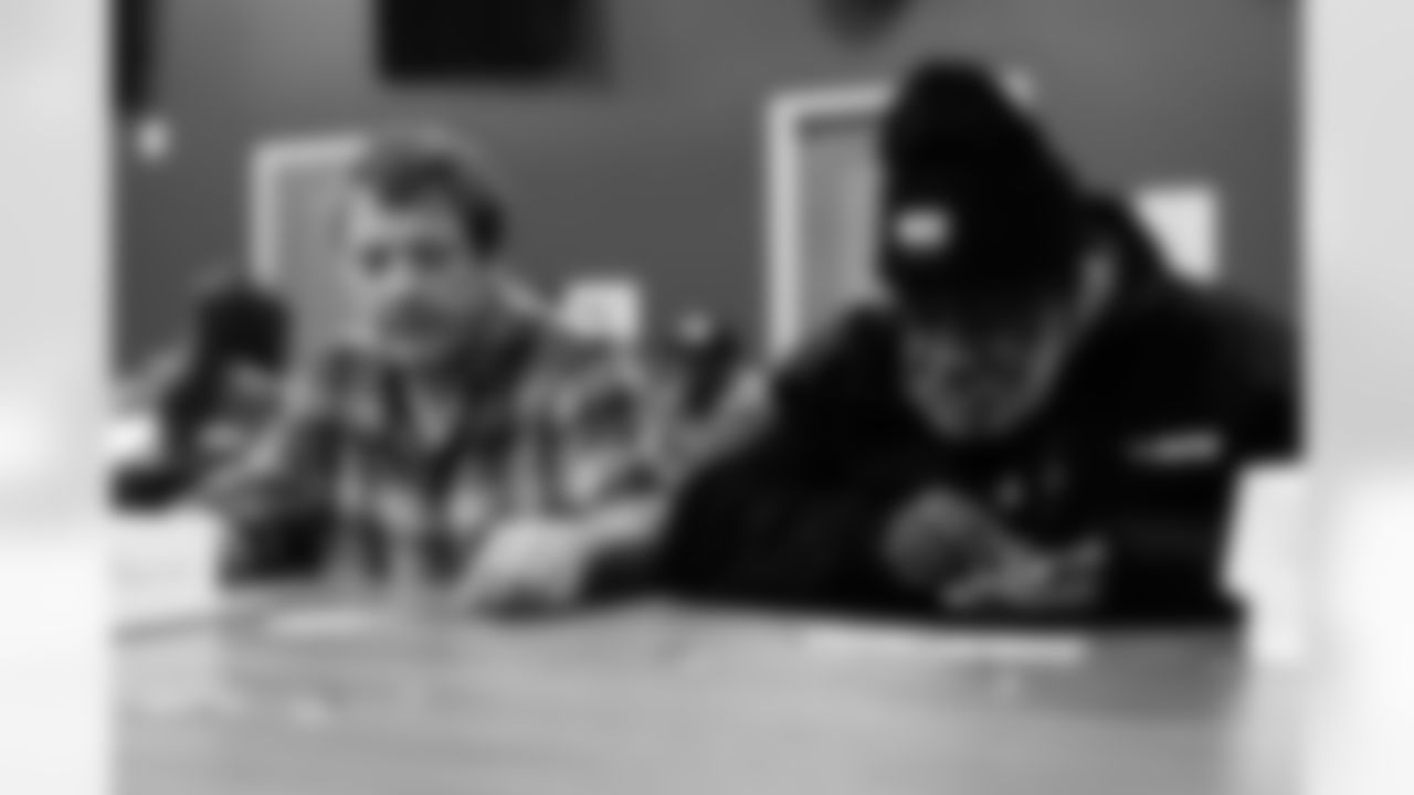 Tennessee Titans host a lunch and play bingo with veterans on Veteran's Day at Operation Stand Down on November 11, 2025 in Nashville, TN. Photo By Jessie Rogers/Tennessee Titans