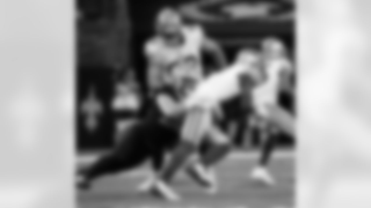 Check out the game action photos from the New Orleans Saints game against the San Francisco 49ers for Week 2 of the 2025 NFL season on Sept. 14, 2025 at Caesars Superdome.