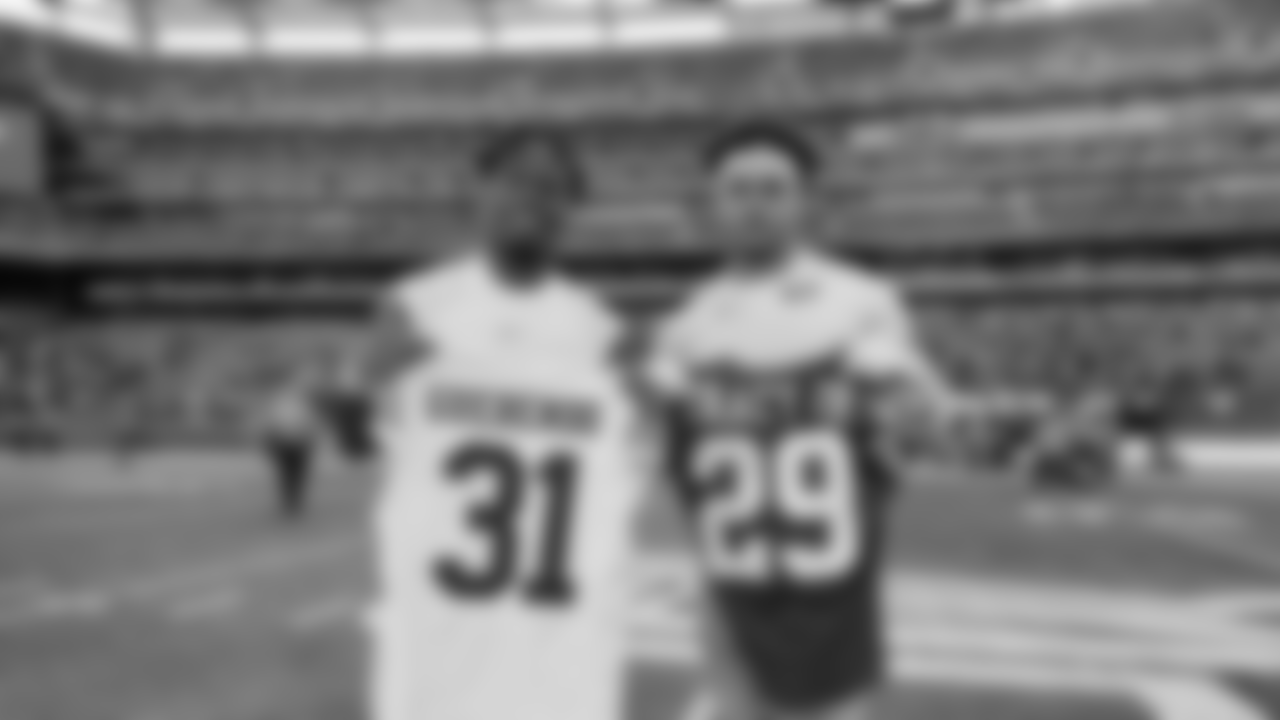 New York Giants RB Tyrone Tracy Jr., RB Isaac Guerendo