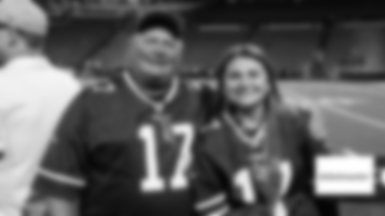 Eric's favorite players include Jim Kelly, Bruce Smith, Steve Tasker and Andre Reed. His favorite player from this year's team is Josh Allen. The Season Ticket Member of the Game is presented by Ticketmaster.
