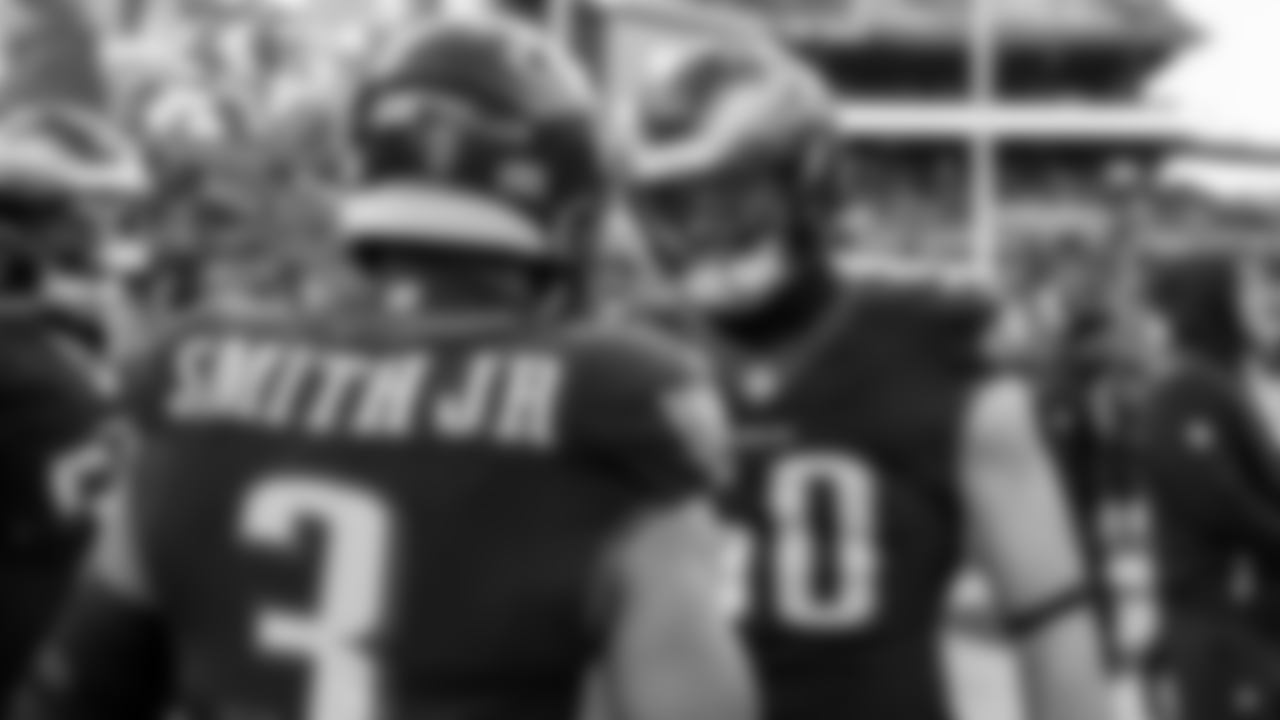 OLB Nolan Smith Jr. and OLB Jaelan Phillips