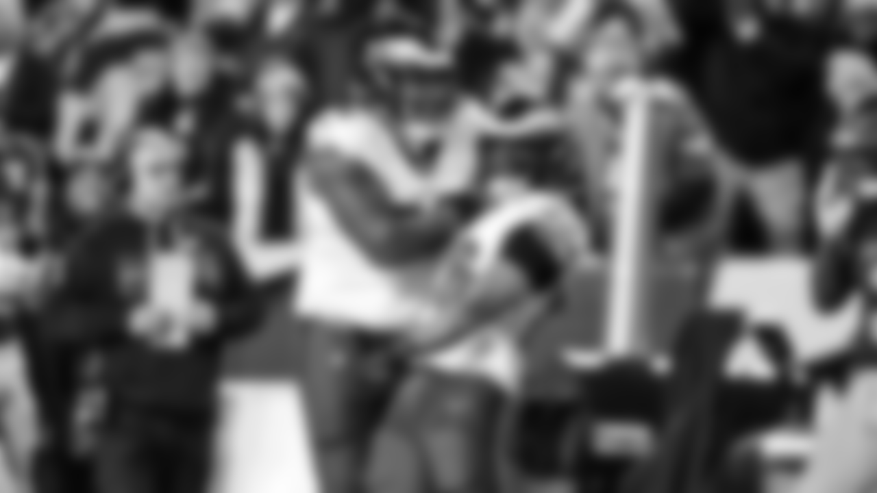 T Fred Johnson and RB Saquon Barkley