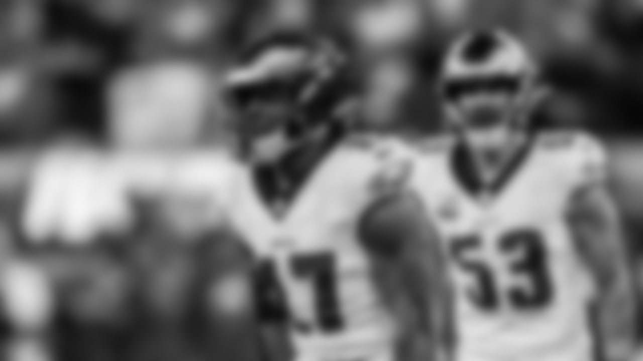 LB Nakobe Dean and LB Zack Baun