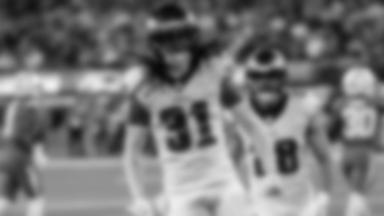 S Andre' Sam and RB Will Shipley