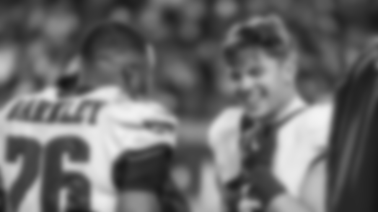 RB Saquon Barkley and DB Cooper DeJean