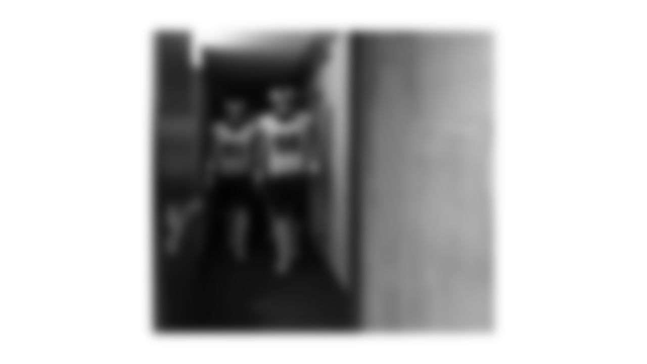 Tight ends Grant Calcaterra & Dallas Goedert