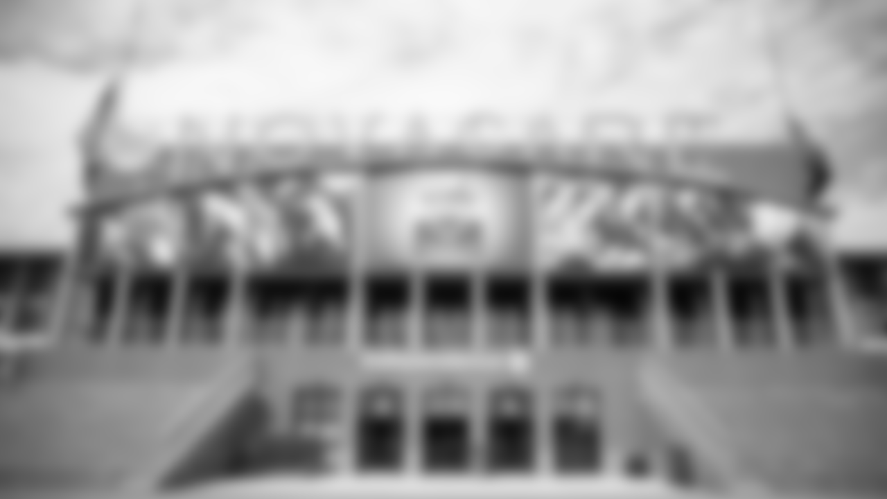 The rear of the NovaCare Complex that leads out to the practice fields