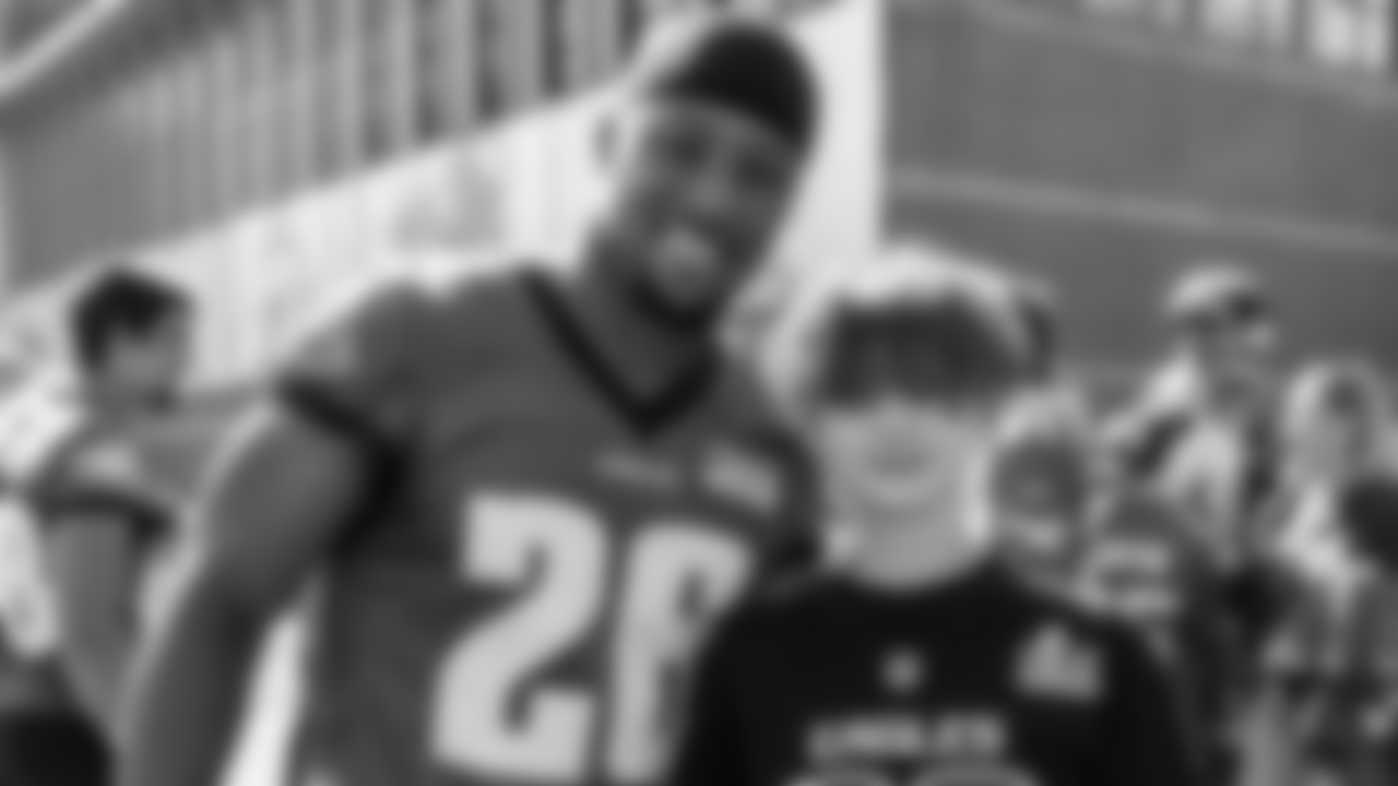The four Make-A-Wish kids and their families had an unforgettable day at the Eagles practice facility.