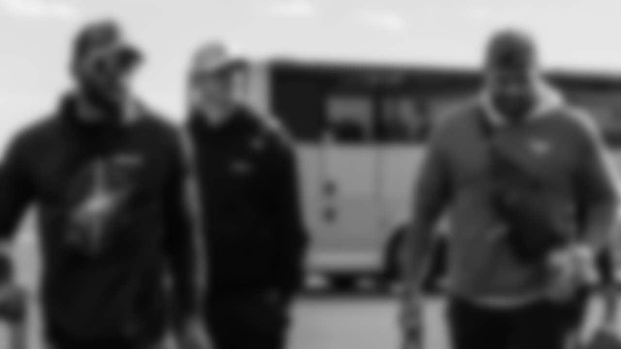 Shaquille Leonard, Grant Calcaterra, and Jordan Mailata