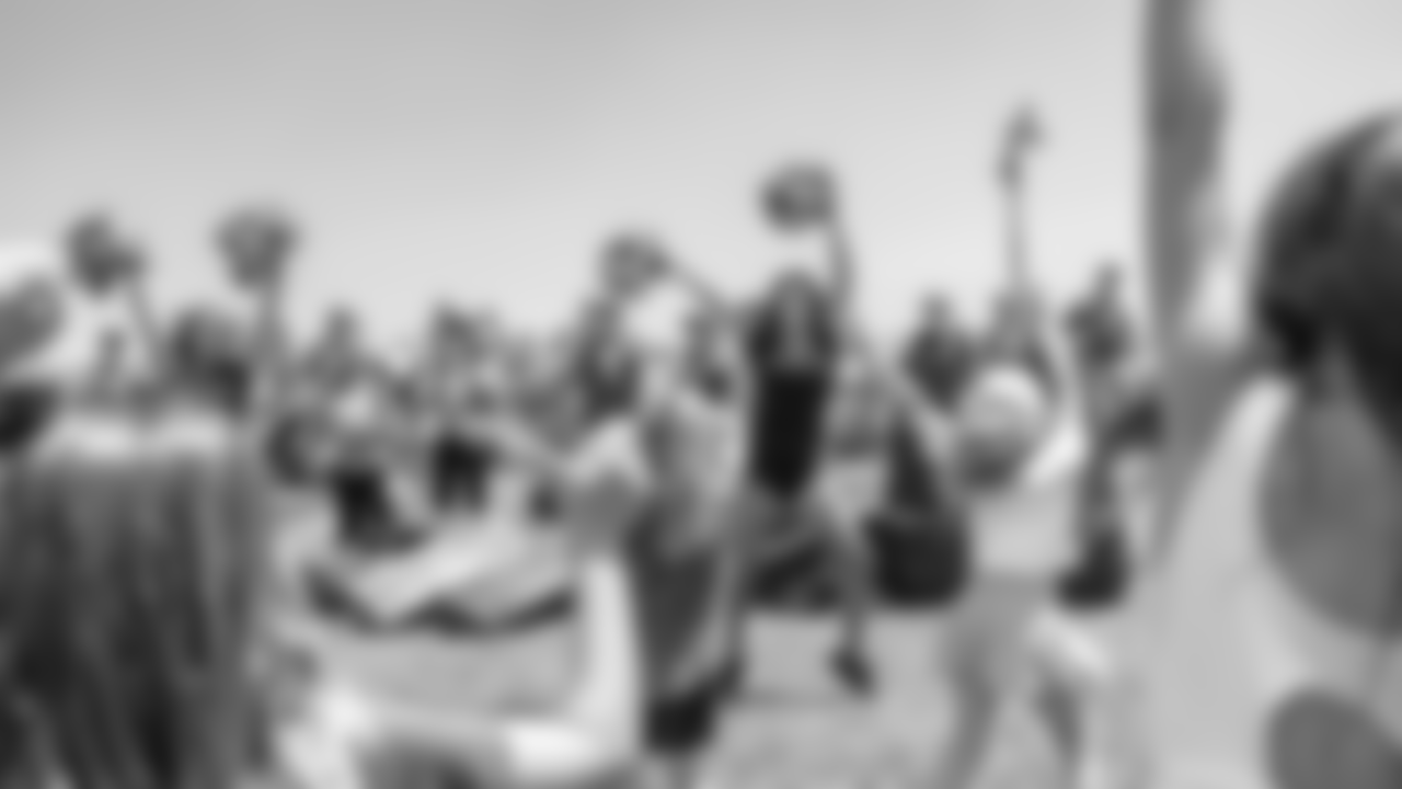 The Eagles Cheerleaders hosted an All Abilities Clinic.