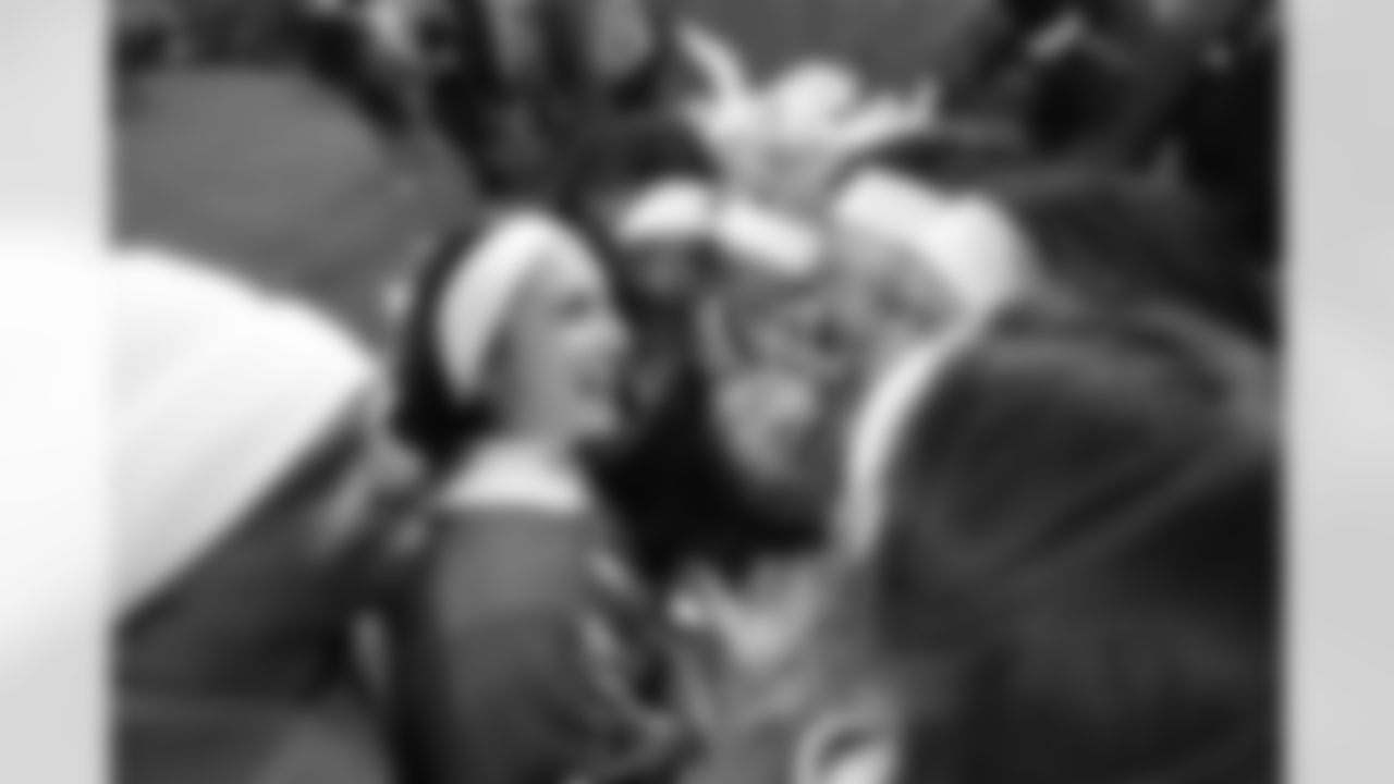 Cassidy's teammates were excited to congratulate her on the top honor.