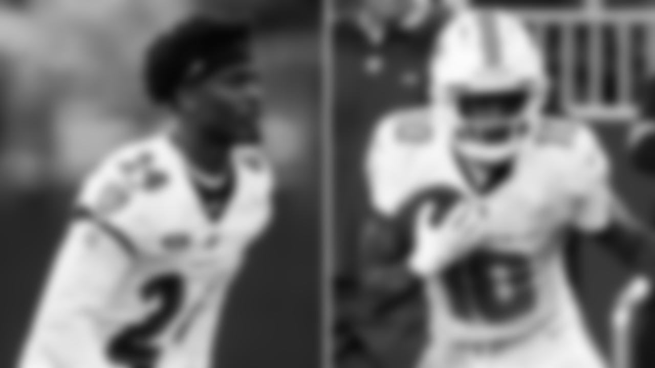 S Malaki Starks vs. Dolphins WR Tyreek Hill
Facing the blazing speed of Hill will be a strong test for Starks in the back half of Baltimore's defense. Starks will be a key contributor from Day 1 after getting drafted No. 27 overall.